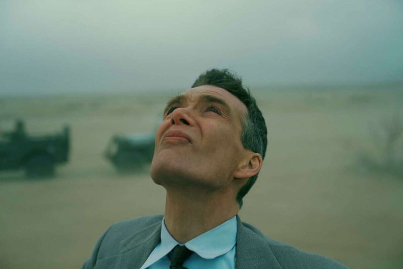 Cillian Murphy in the film "Oppenheimer"