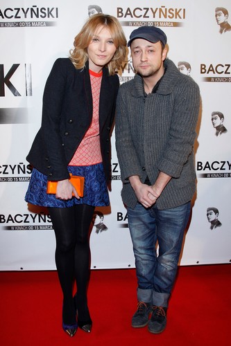 Mela Koteluk i Czesław Mozil na premierze filmu 'Baczyński'