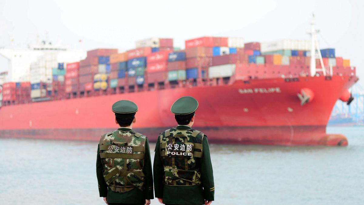 Chiny port handel