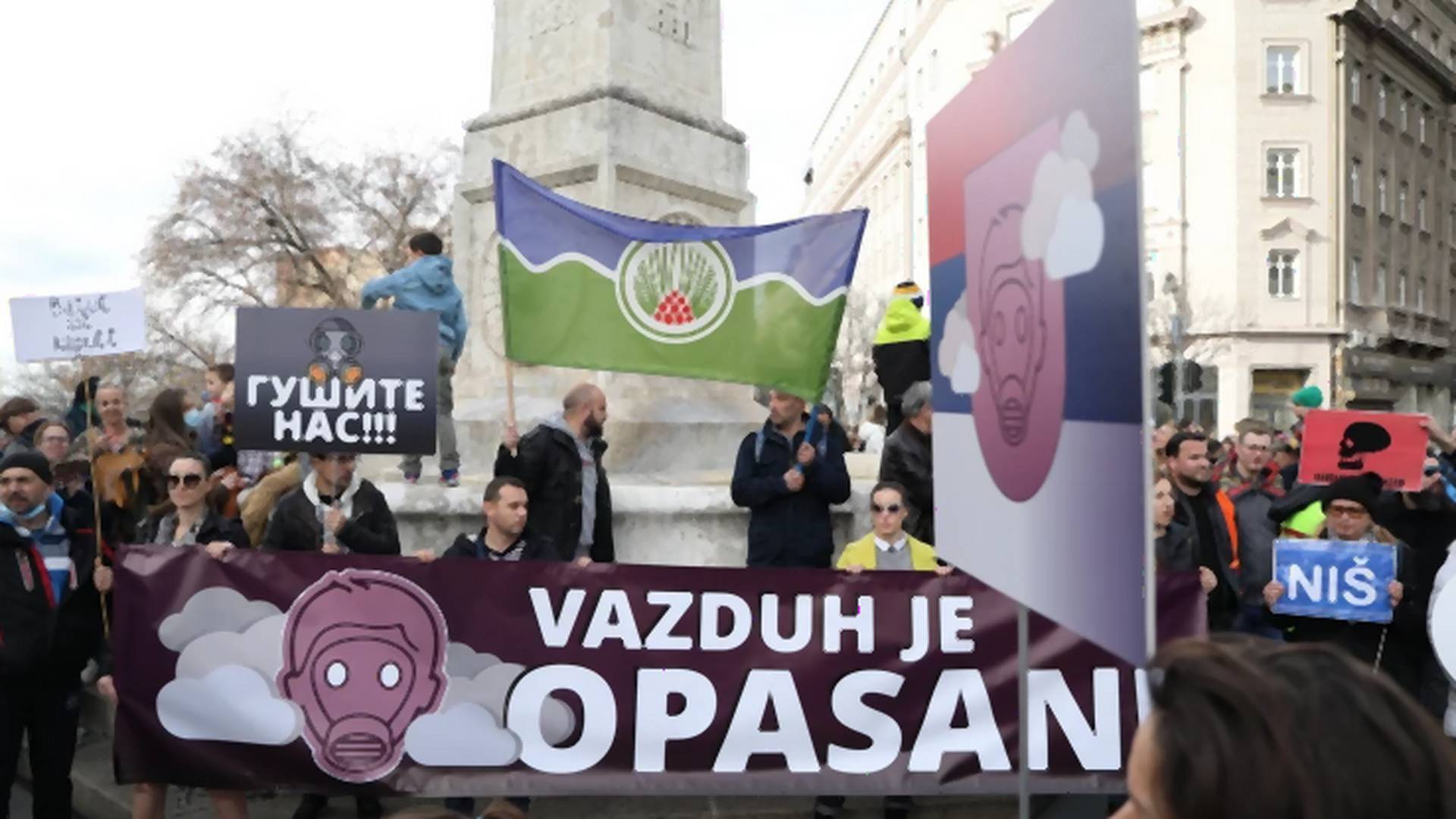 15.000 ljudi umire od zagađenja i pravimo se blesavi - u Beogradu se održao još jedan ekološki protest