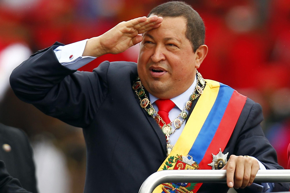 Hugo Chavez. Fot. Reuters