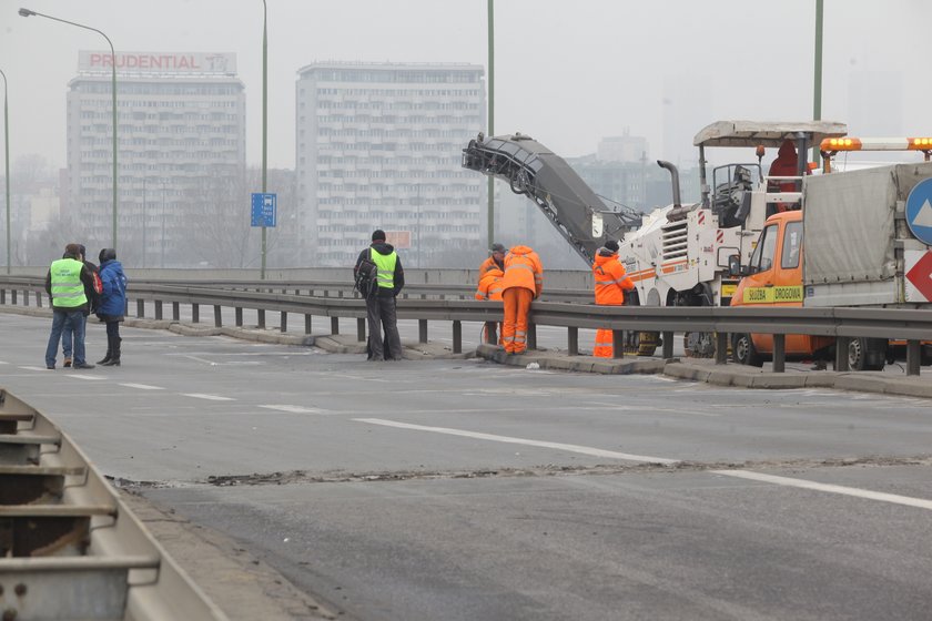 Pożar mostu Łazienkowskiego