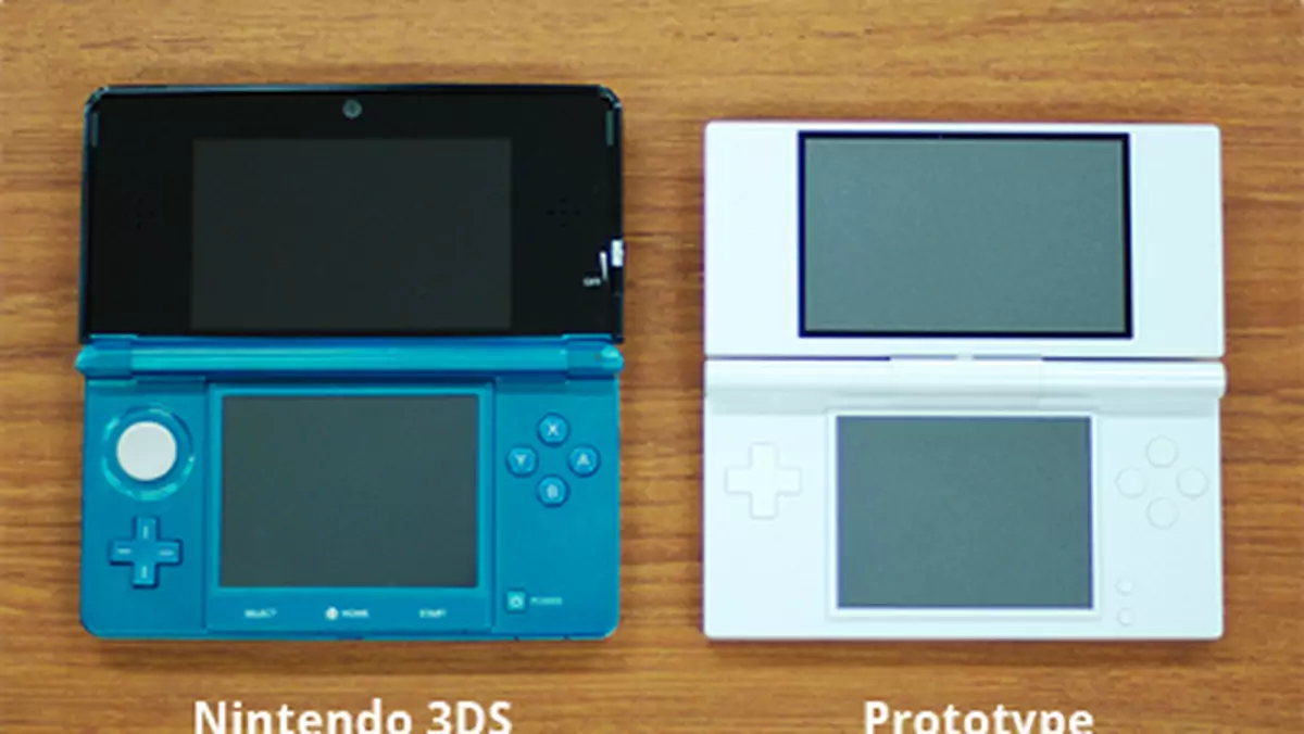 Zobaczcie prototypy 3DS-a