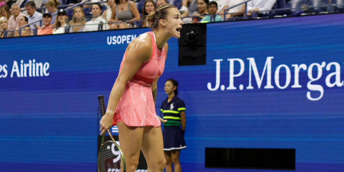 Skandaliczne zachowanie Aryny Sabalenki podczas półfinału US Open. 