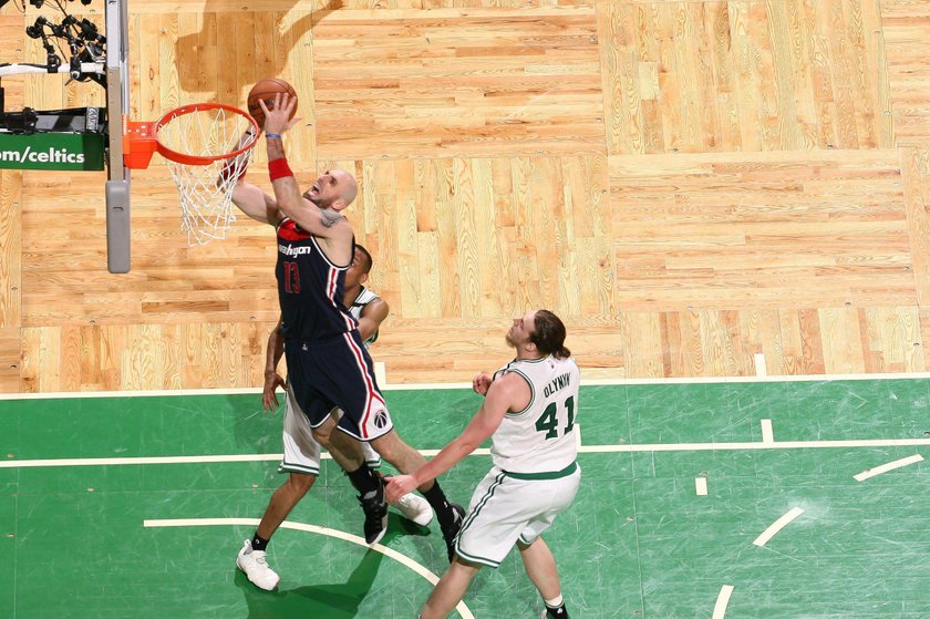 Marcin Gortat bezradny. Washington Wizards przegrali z Boston Celtics