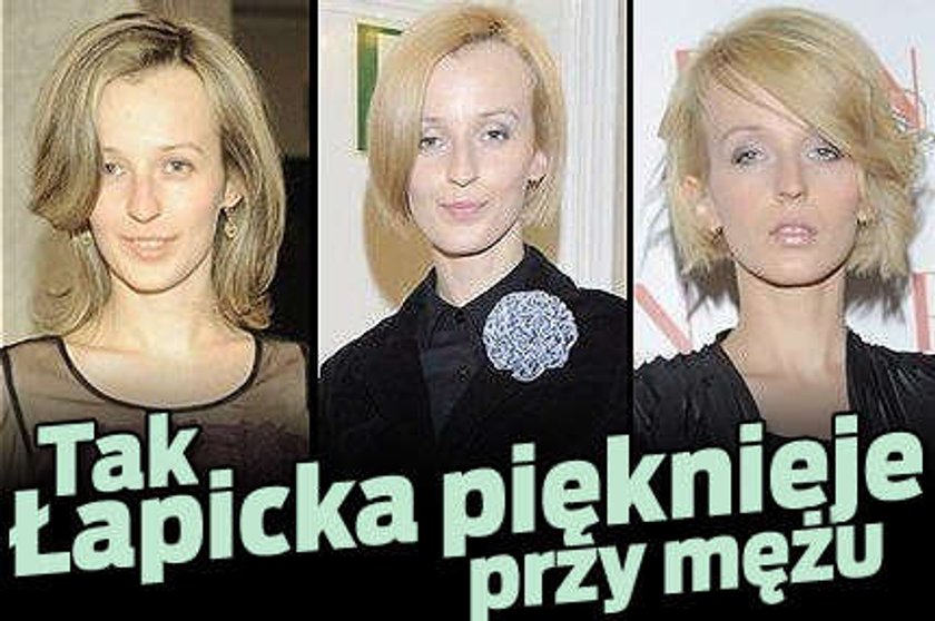 Kamila Łapicka pięknieje. Z dnia na dzień!