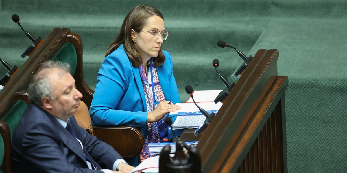 Minister finansów Magdalena Rzeczkowska.