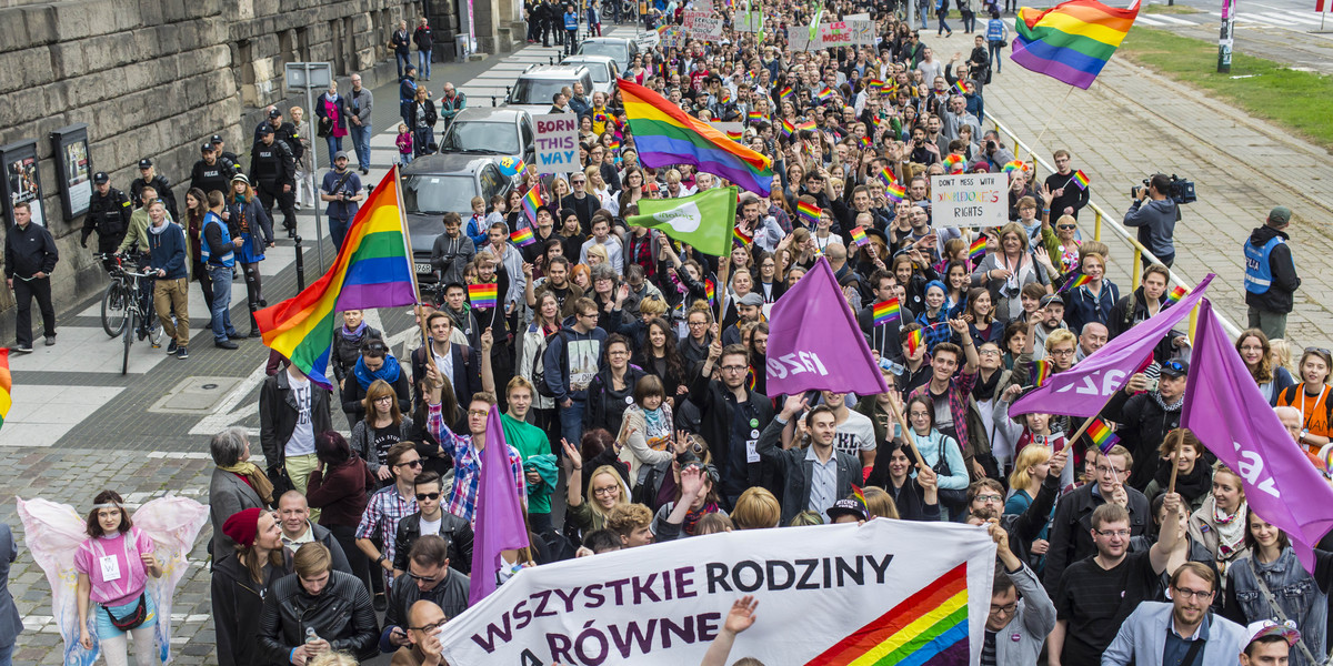 Parada równości w Poznaniu