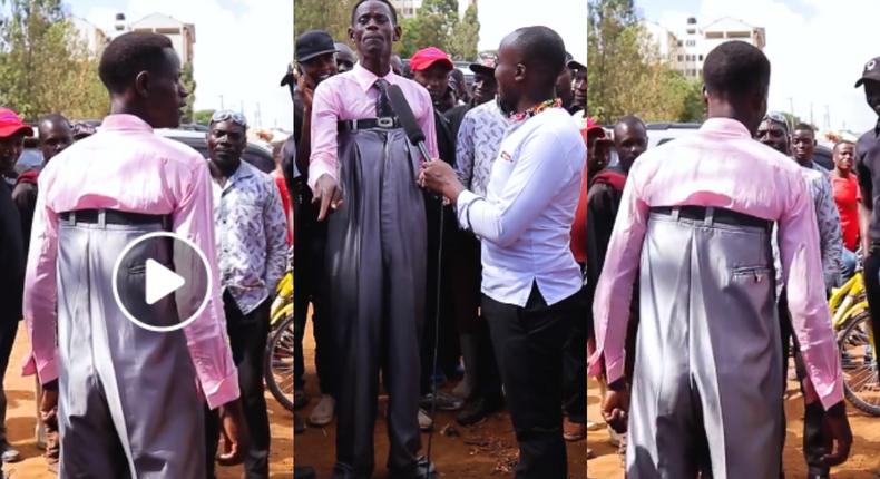 This fashion-savvy man appeared at a polling station to vote but his name was missing in the register (video)