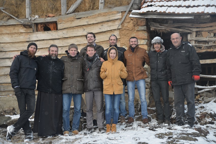 Francuski dobrotvor Arno Gujon sa prijateljima na Kosovu