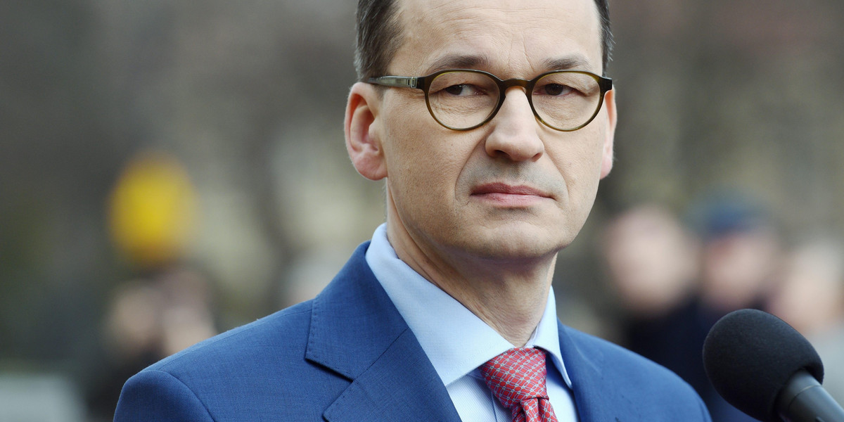 Premier Mateusz Morawiecki