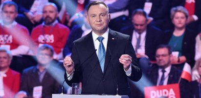 Andrzej Duda skomentował gest Lichockiej