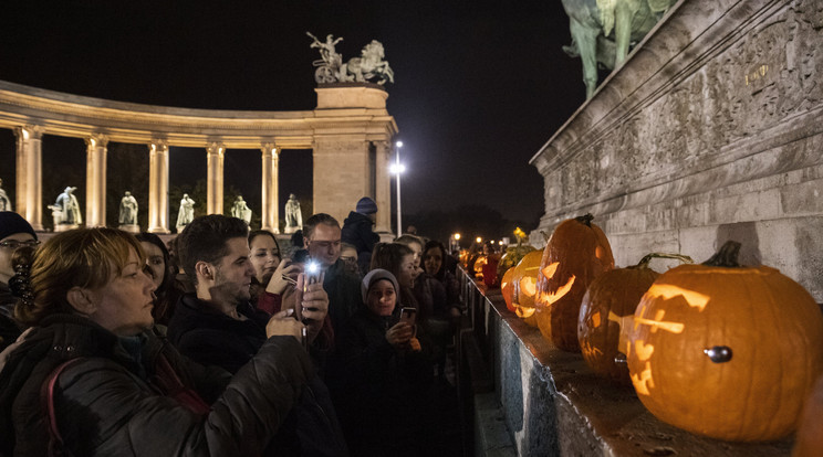 Budapesti Töklámpás fesztivál / Fotó: MTI Mónus Márton