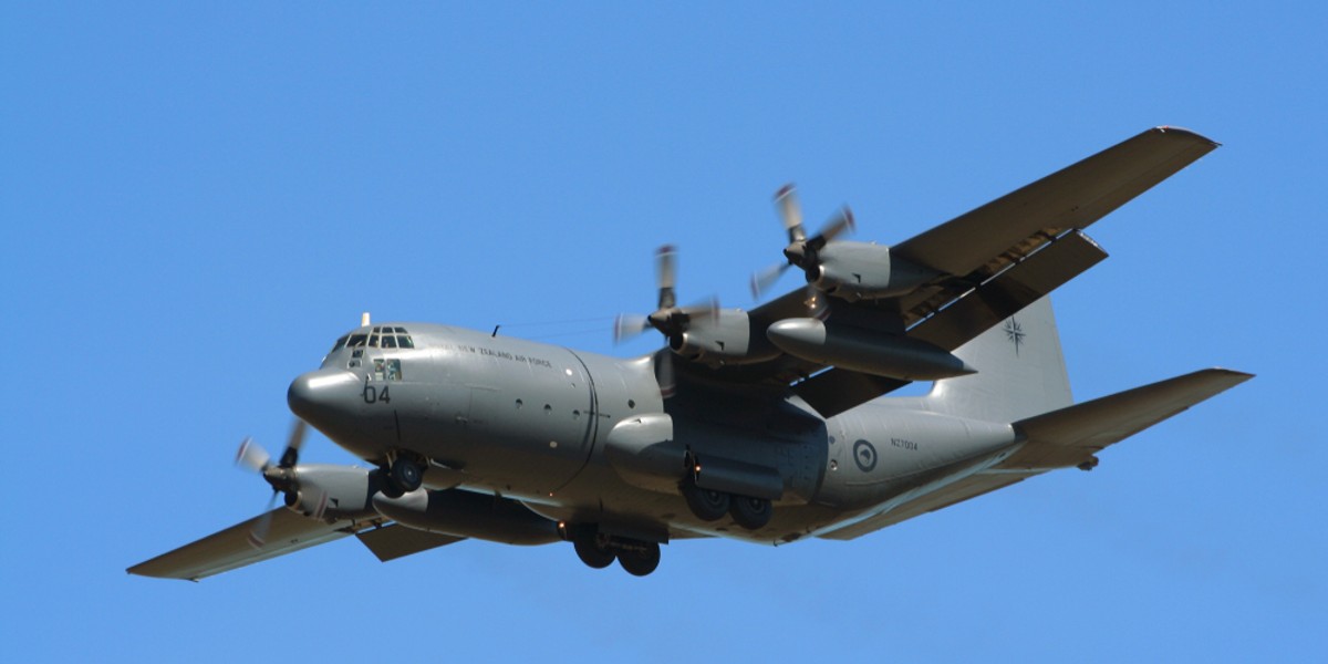 Wojskowy samolot transportowy C-130 Hercules