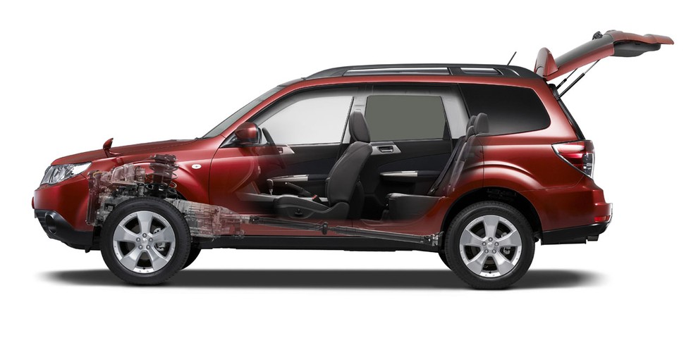 Pod podłogą napęd na cztery koła