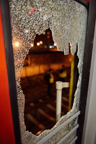 Atak kiboli na pociąg w Gdańsku