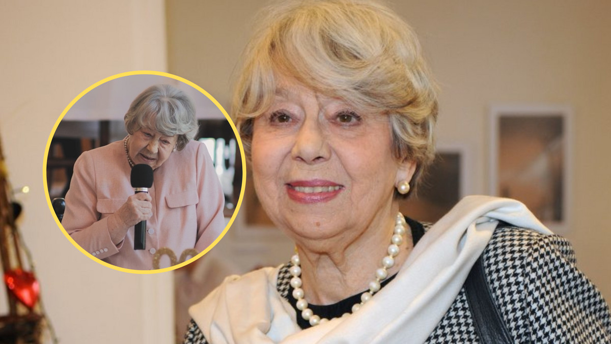 Zofia Kucówna skończyła 90. lat. Urodziny świętowała w domu opieki