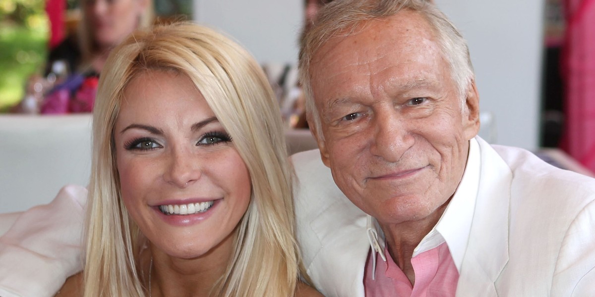 Hugh Hefner krzywdził żonę Crystal Harris? Jej słowa są pełne bólu i goryczy!