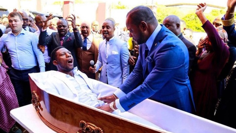 Image result for Christianity rocked as South African Pastor resurrects