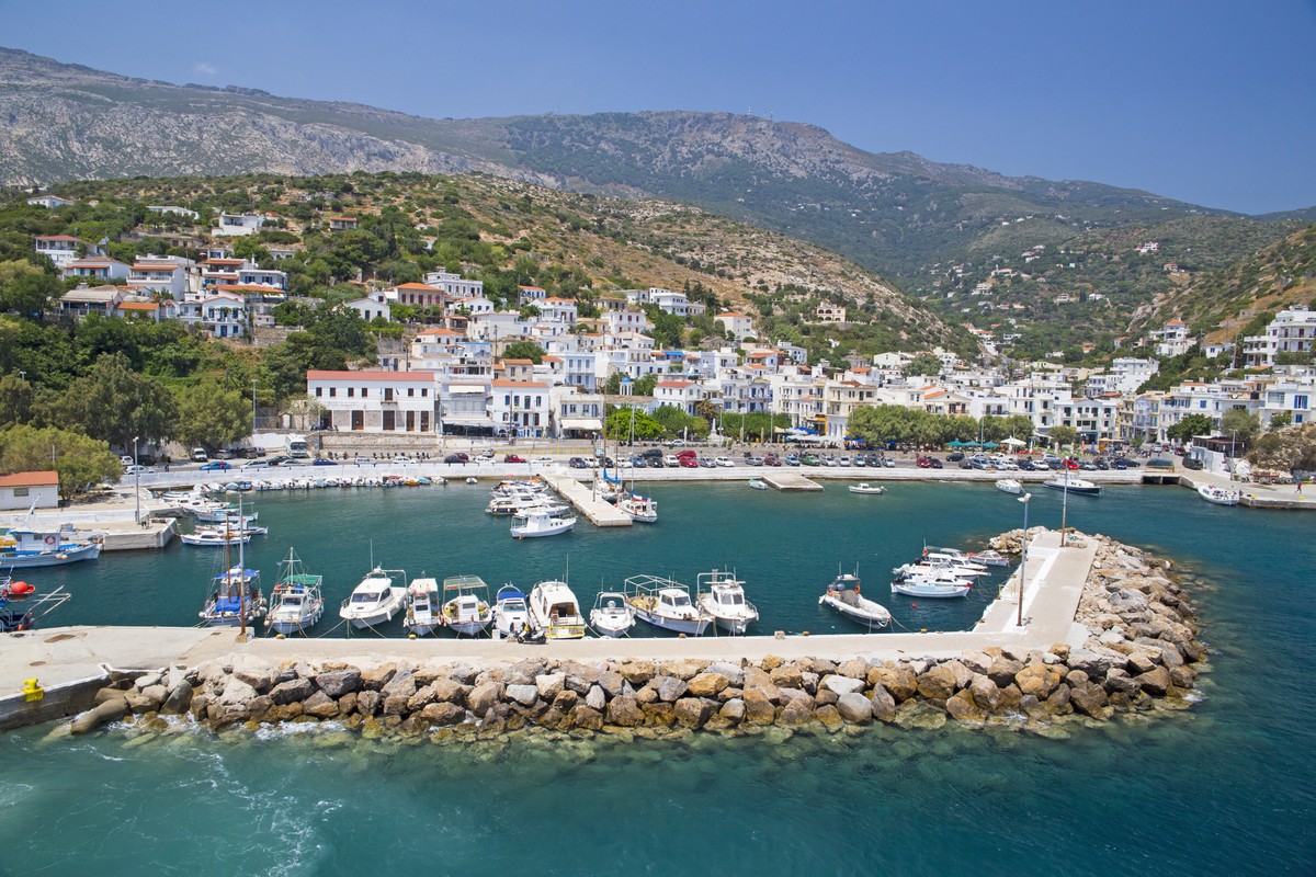 Ajos Kirikos, wyspa Ikaria