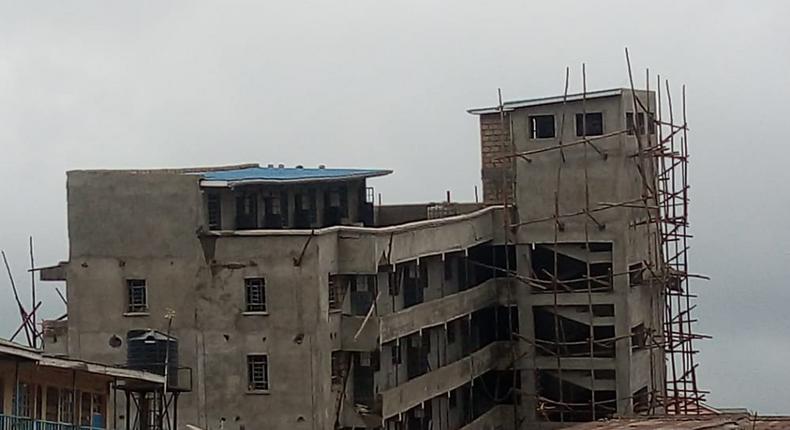 Kinoo building collapsing 