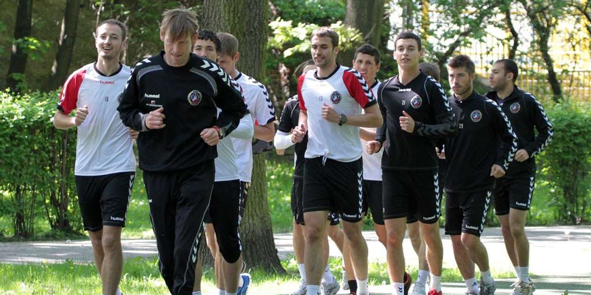 Polonia Warszawa trening