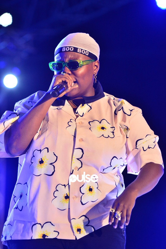 Teni the entertainer performing live at Gidifest 2019