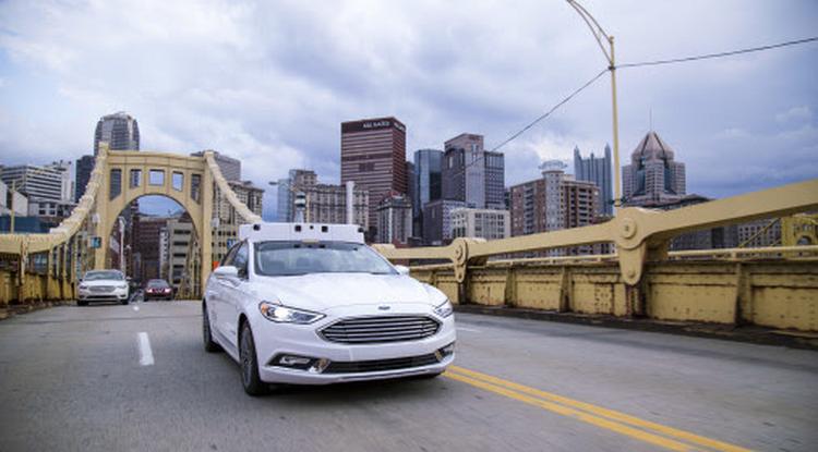 A Ford már valódi városi környezetben teszteli önvezető autóit