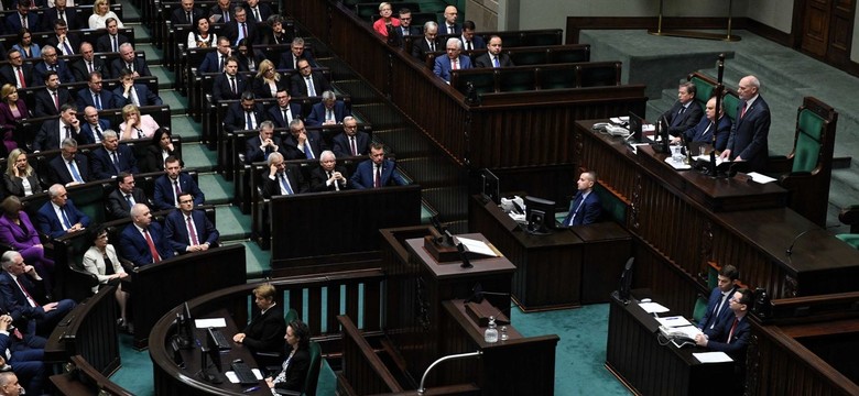 Sejm zdecydował, że będzie pięciu wicemarszałków