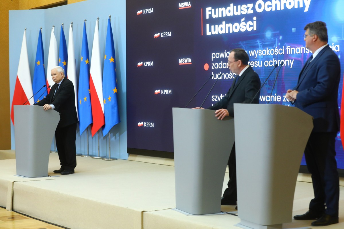 Jarosław Kaczyński, Mariusz Kamiński, Maciej Wąsik