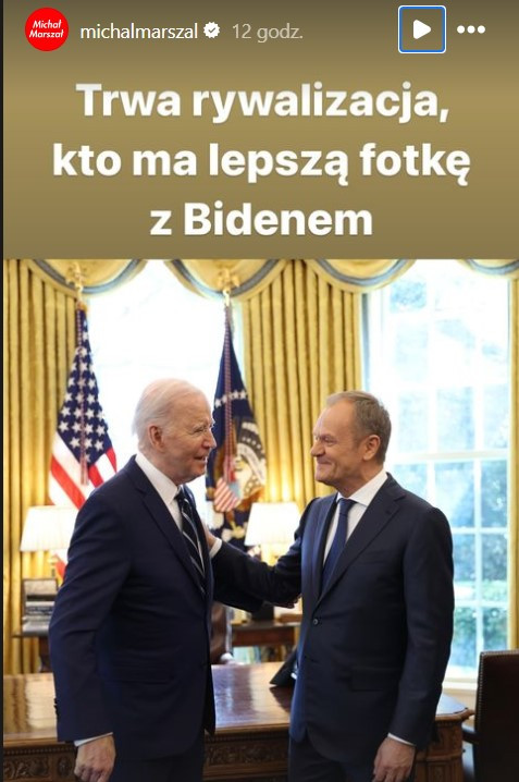Donald Tusk i Andrzej Duda z wizytą u Joe Bidena 