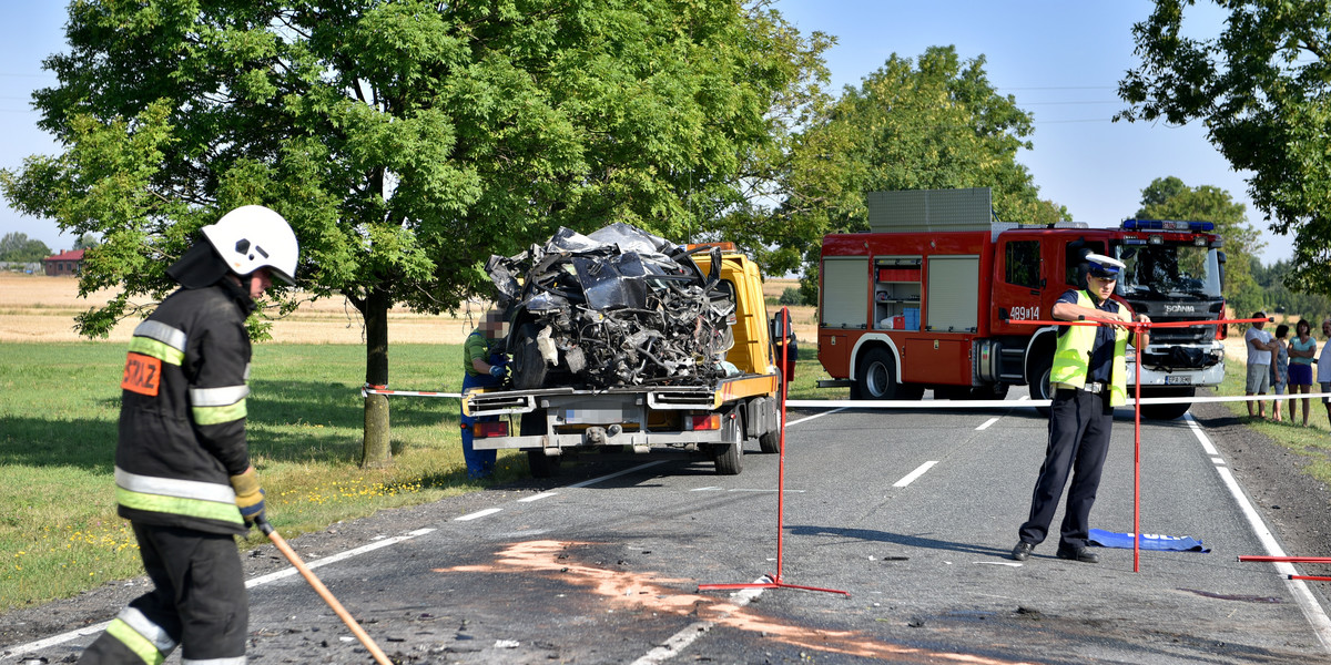 Wypadek w Szynkielewie