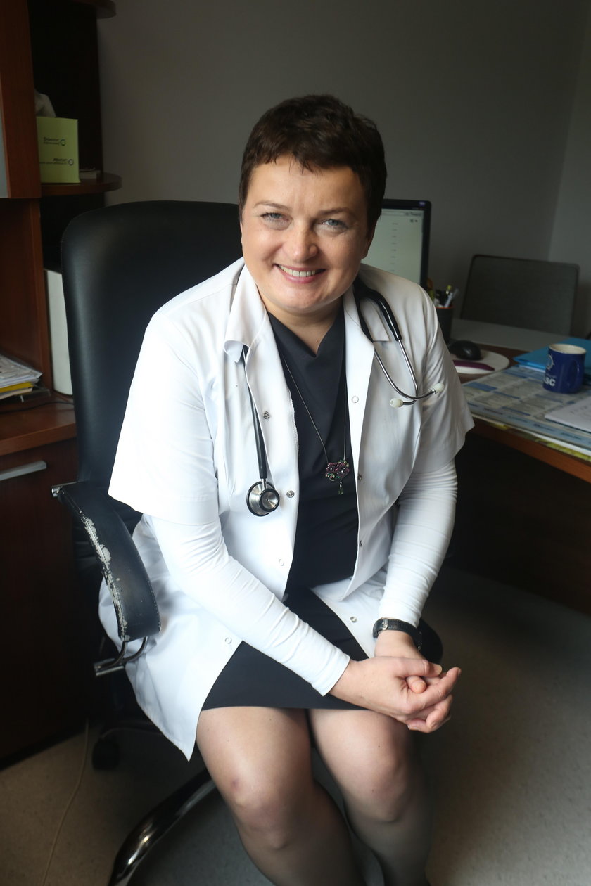 Dr n. med. Wanda Knopińska-Posłuszny, ordynator oddziału hematologii i transplantologii Szpitala Morskiego w Gdyni