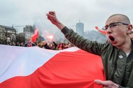 Manifestacja ONR Polacy przeciw imigrantom!