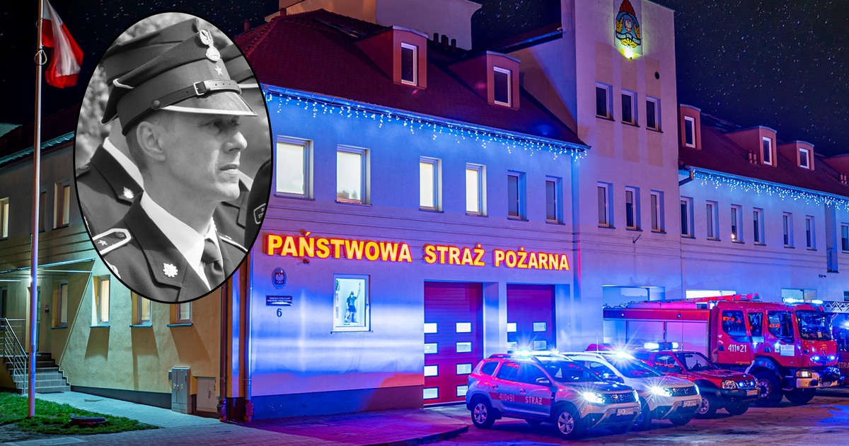 Strażacy pogrążeni w żałobie. "Trzymałem cię za rękę, prosiłem, żebyś walczył..."