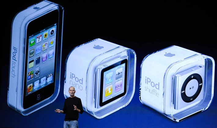 iPod touch, nano i shuffle