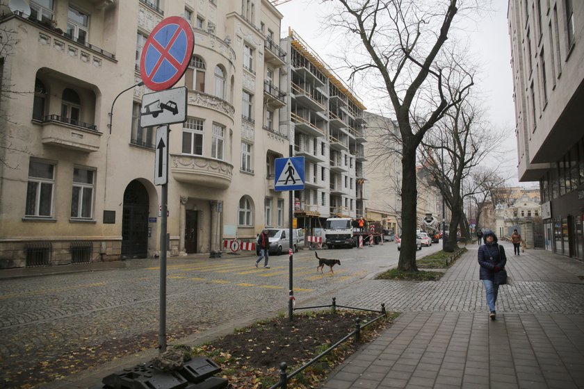 Przejście dla pieszych przy Tuwima w Łodzi