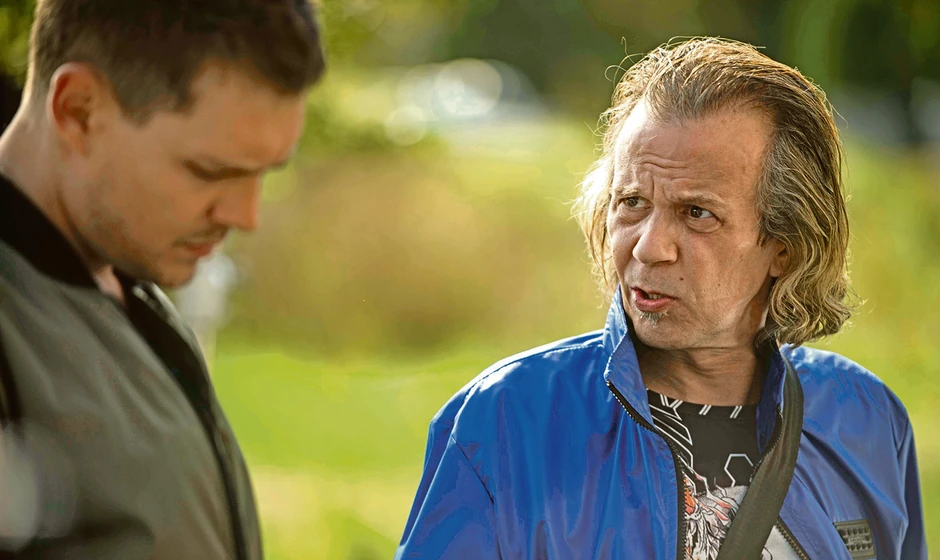 Srđan Žika Todorović i Miloš Biković u filmu "Južni vetar"