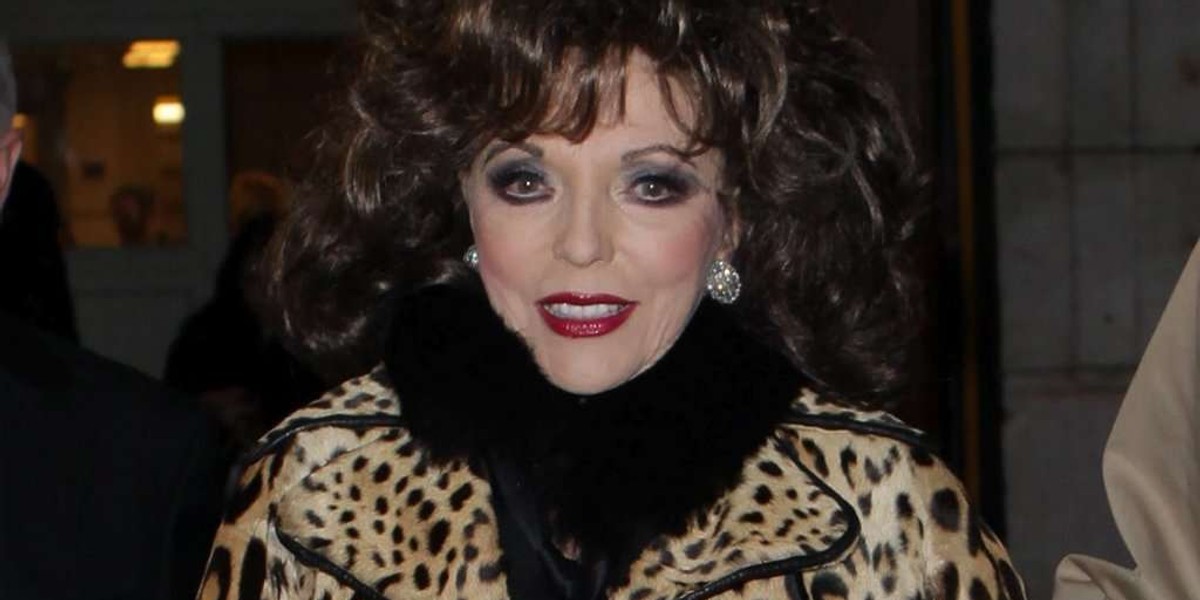 Joan Collins ma 77 lat i wygląda seksi?