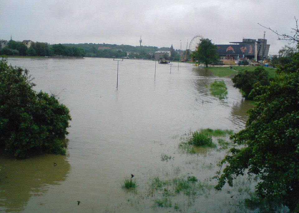 WISŁA KRAKÓW POWÓDŹ