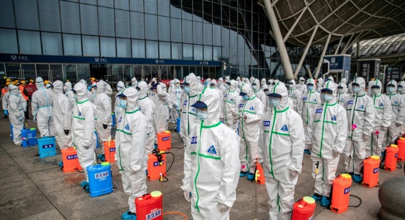 Trains will begin arriving in Wuhan as travel restrictions on the Chinese city are eased