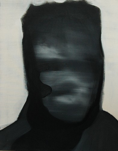 'Szkice do portretu 2', Cezary Bednarczyk, olej na płótnie, 50x40 cm