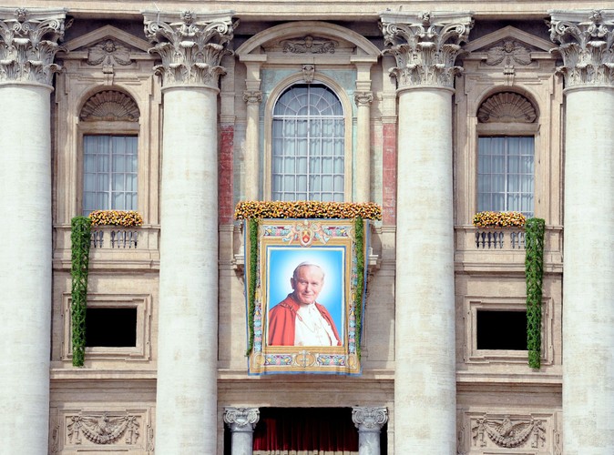 Portret błogosławionego Jana Pawła II