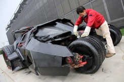 Własnoręcznie zbudował... batmobil! Za grosze. Zobacz zdjęcia