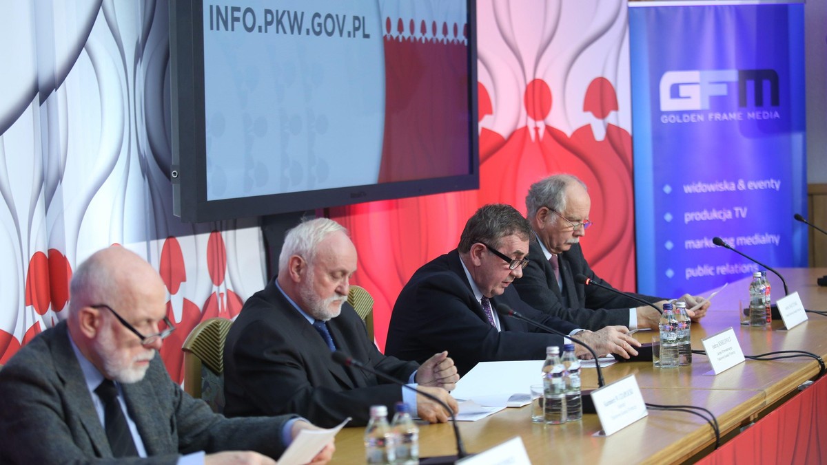 WARSZAWA WYBORY SAMORZDOWE PKW KONFERENCJA