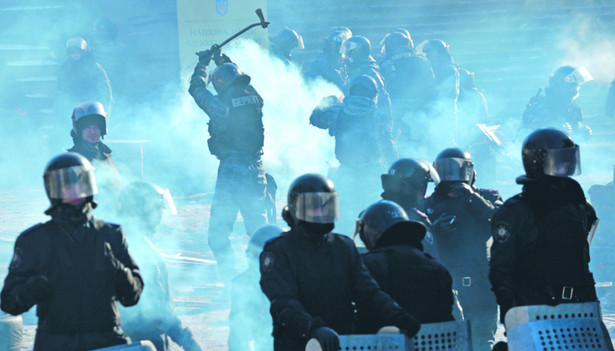 Oddziały milicji Berkut stały się dla rewolucjonistów symbolem największego zła