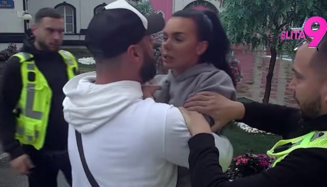 Anita Stanojlovič i Luka Vujović (Foto: Screenshot TV Pink)