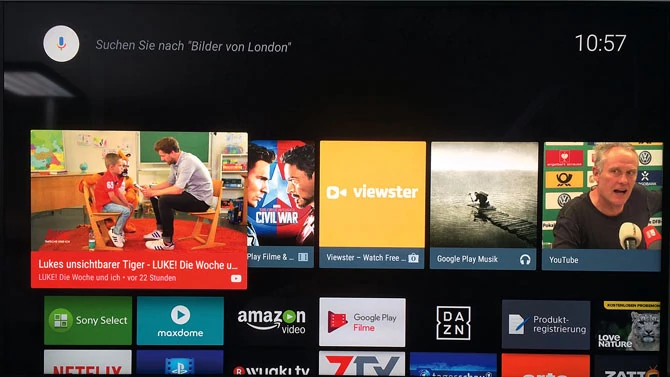 "Content bar" z rekomendacjami na pierwszym pasku menu to znak firmowy nowej, szóstej wersji Android TV; innych istotnych nowości brak.