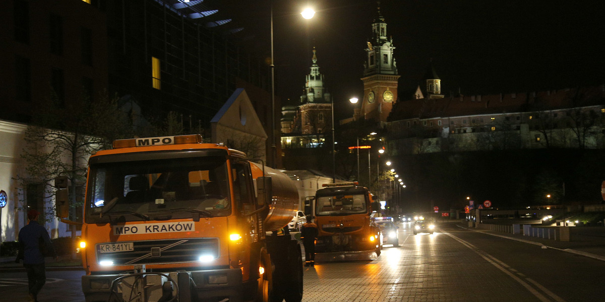 czyszczenie ulic krakowa