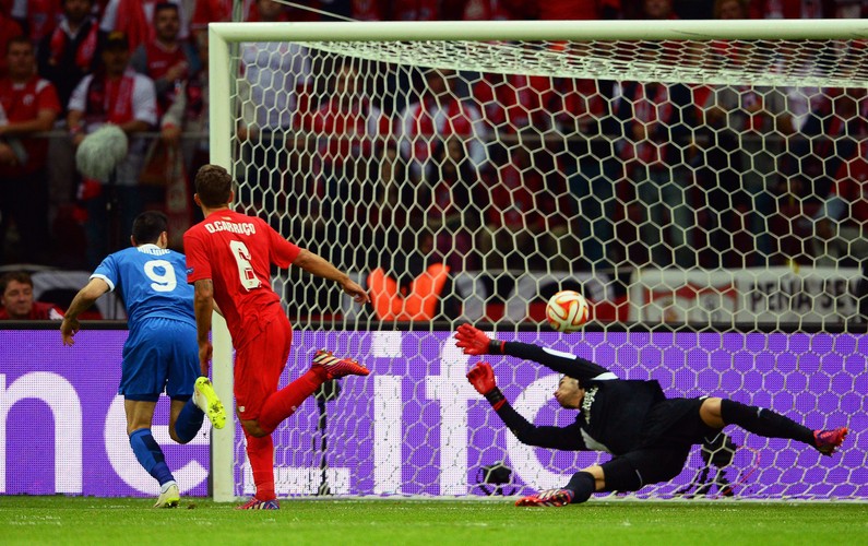 Grzegorz Krychowiaka w barwach Sevilli wygrał Ligę Europy